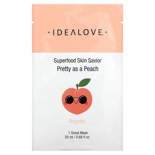 Idealove: Superfood Skin Savior, "Pretty in Peach"