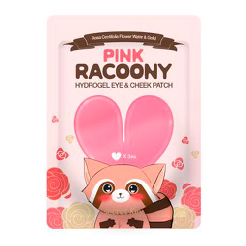 Pink Racoony Patches