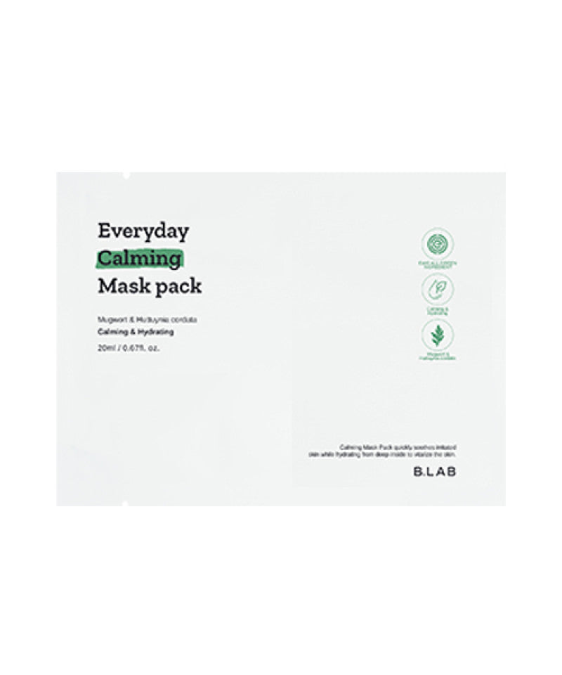 B LAB: Everday Calming Mask Pack
