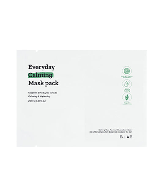  B LAB: Everday Calming Mask Pack