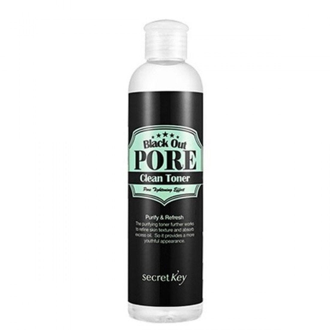 SecretKey: Black Out Pore Clean Toner 250ml