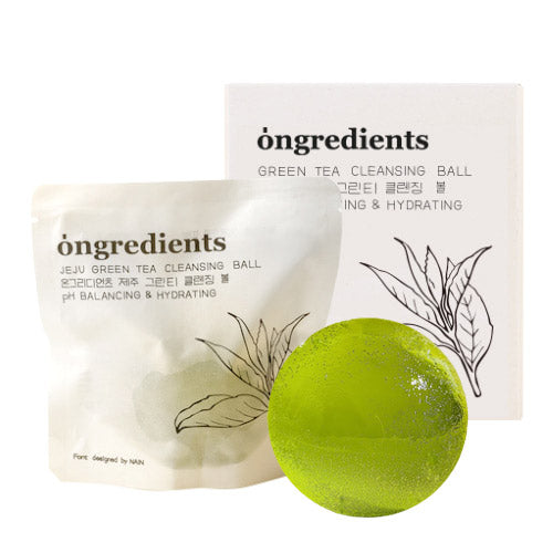 Óngredients: Jeju Green Tea Cleansing Ball