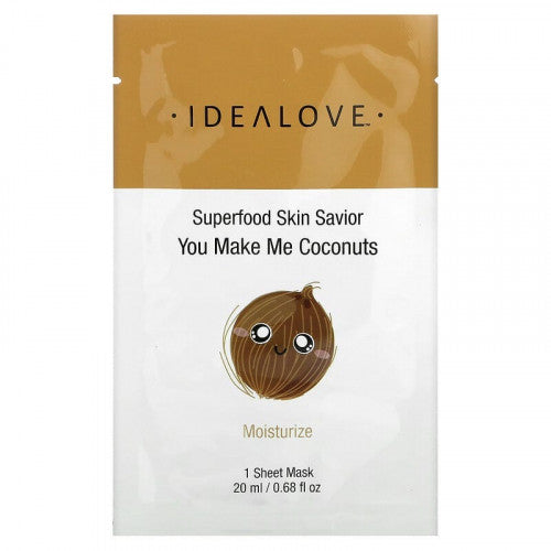 Idealove: Superfood Skin Savior, "You Make Me Coconuts"