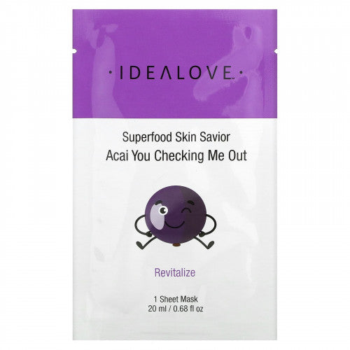 Idealove: Superfood Skin Savior, "Acai You Checking Me Out"